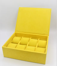Carica l'immagine nel visualizzatore di Gallery, SCATOLA PORTA OROLOGI DA 8 POSTI