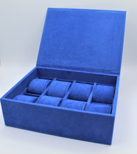 Carica l'immagine nel visualizzatore di Gallery, SCATOLA PORTA OROLOGI DA 8 POSTI