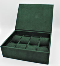 Carica l'immagine nel visualizzatore di Gallery, SCATOLA PORTA OROLOGI DA 8 POSTI